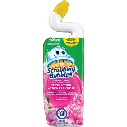 Gel nettoyant &agrave; triple action pour cuvette Scrubbing Bubbles, 710 ml, Bouteille Meunier Outillage Industriel