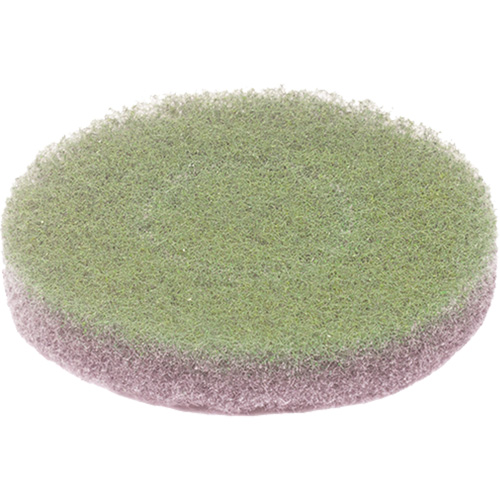 Diamond Twister Floor Pad, Polish, Green Meunier Outillage Industriel