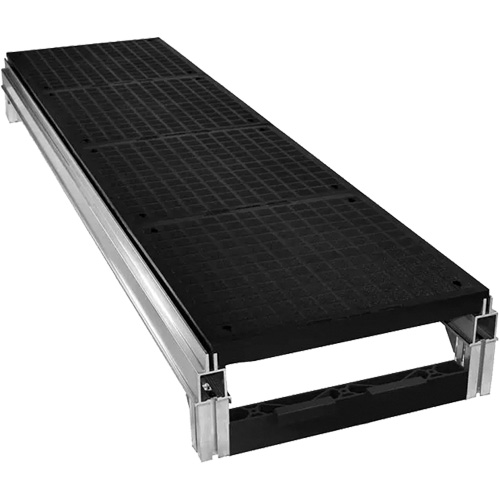 FOUNDATION Smooth Modular Aluminum Work Platform Kit, 18" W x 72" D, 400 lbs. Capacity, All-Welded Meunier Outillage Industriel