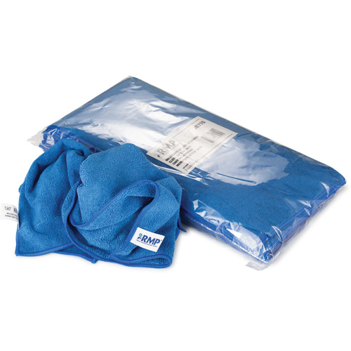 Chiffon de d&eacute;poussi&eacute;rage et nettoyage, Microfibre, Bleu Meunier Outillage Industriel