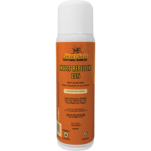 Insectifuge, DEET &agrave; 25 %, A&eacute;rosol, 170 g Meunier Outillage Industriel