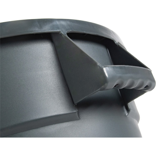 Garbage Bin, Polyethylene, 44 US gal. Meunier Outillage Industriel