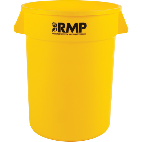 Garbage Bin, Polyethylene, 32 US gal. Meunier Outillage Industriel