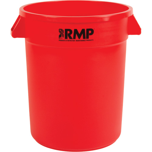 Garbage Bin, Polyethylene, 20 US gal. Meunier Outillage Industriel