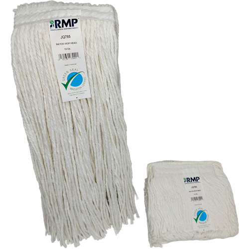 4-Ply Narrow Mop Head, Rayon, 12 oz., Cut Style Meunier Outillage Industriel