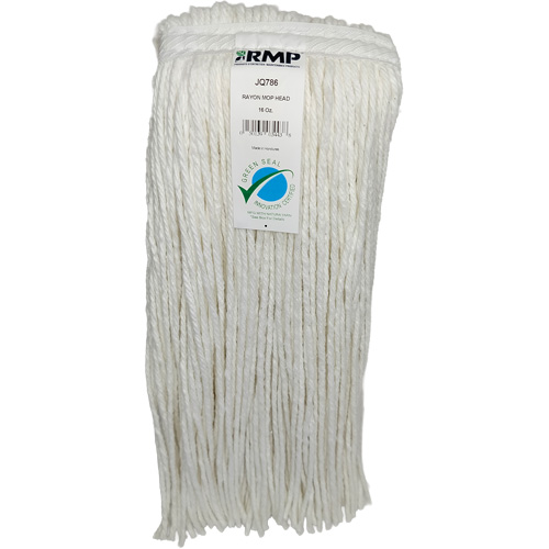 4-Ply Narrow Mop Head, Rayon, 16 oz., Cut Style Meunier Outillage Industriel