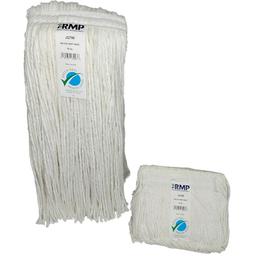 4-Ply Narrow Mop Head, Rayon, 16 oz., Cut Style Meunier Outillage Industriel