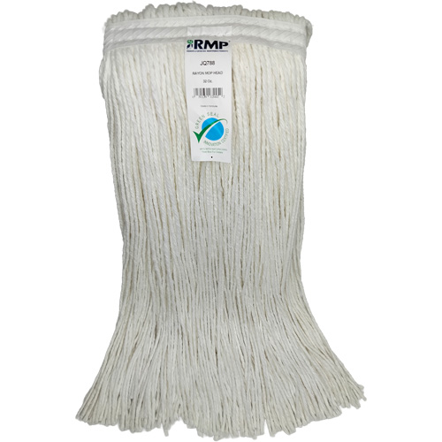 4-Ply Narrow Mop Head, Rayon, 32 oz., Cut Style Meunier Outillage Industriel