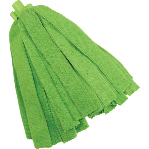Vadrouille &agrave; fente, vert, Microfibre, Style Coup&eacute; Meunier Outillage Industriel