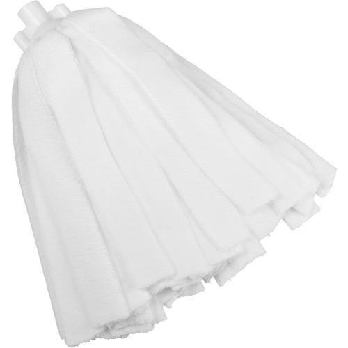 Vadrouille &agrave; fente, blanc, Microfibre, Style Coup&eacute; Meunier Outillage Industriel