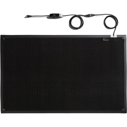 Tapis chauffant de d&eacute;neigement industriel PRO pour passages pour pi&eacute;tons de la s&eacute;rie HTP, Couloir, 36" la x 5' l Meunier Outillage Industriel