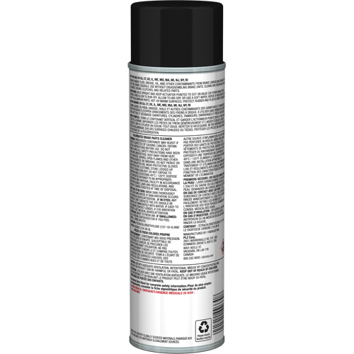 Pro Line Brake Parts Cleaner with Ultra Low VOC, Aerosol Can Meunier Outillage Industriel
