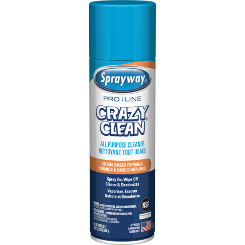 Nettoyant tout usage Pro Line Crazy Clean, 19 oz., Canette a&eacute;rosol Meunier Outillage Industriel