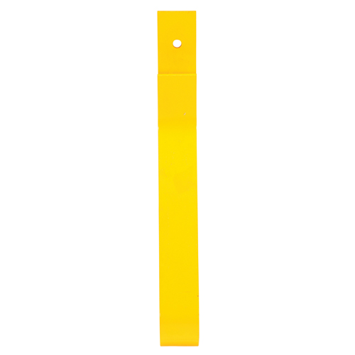 Rail Post, Steel, 10-3/4" L x 24" H, Yellow Meunier Outillage Industriel