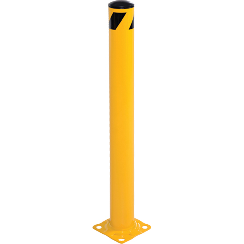 Borne, Acier, 42" h x 5-1/2" la, Jaune Meunier Outillage Industriel