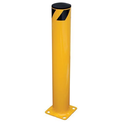 Butoir de s&eacute;curit&eacute;, Acier, 36" h x 5,5" la, Jaune Meunier Outillage Industriel
