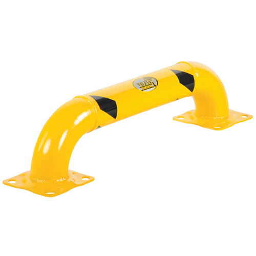 Low Profile Rack Guards, 3' W x 0.75' H, Yellow Meunier Outillage Industriel