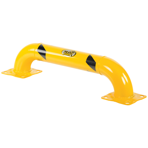 Low Profile Rack Guards, 3' W x 0.75' H, Yellow Meunier Outillage Industriel