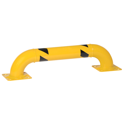 Low Profile Rack Guards, 3' W x 0.75' H, Yellow Meunier Outillage Industriel