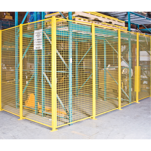 Composantes pour partitions & cloisons grillag&eacute;es - Montants universels, 10-1/4' h Meunier Outillage Industriel