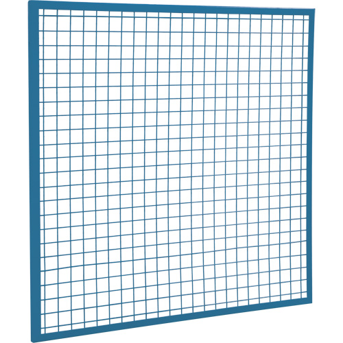 Wire Mesh Partition Components - Panels, 4' H x 4' W Meunier Outillage Industriel