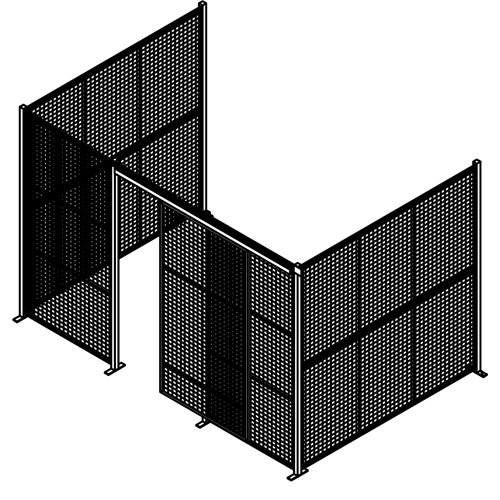 Partitions & cloisons grillag&eacute;e Meunier Outillage Industriel