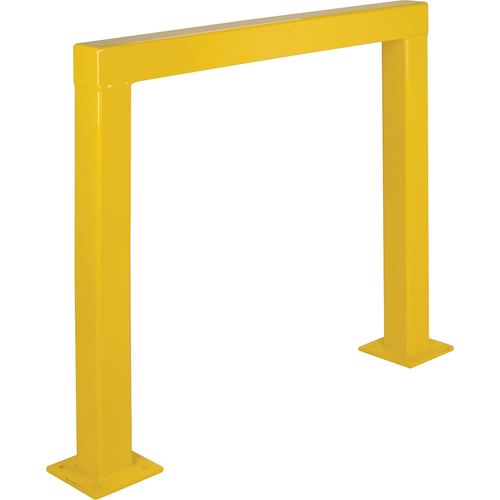 Safety Guards, 4' W x 3.5' H, Yellow Meunier Outillage Industriel