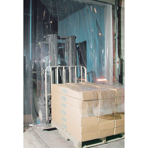 Strip Curtain Doors, 12' x 12' Door Opening, 12" Strip Width, 0.120" Strip Thickness Meunier Outillage Industriel