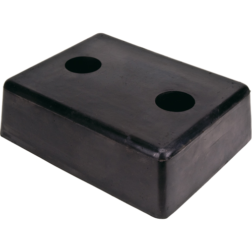 Molded Dock Bumpers, Rubber, 13" W x 4" D x 10" H Meunier Outillage Industriel