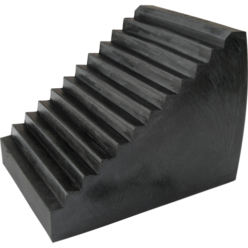 Wheel Chock, 9-1/2" x 6-1/2" x 7-1/2", Black Meunier Outillage Industriel
