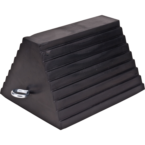 Cale de roue, 9" x 8" x 6", Noir Meunier Outillage Industriel