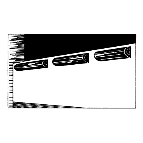 D&eacute;fenses de quai en caoutchouc refoul&eacute;, Caoutchouc, 4-1/2" la x 12" lo x 3-3/4" p Meunier Outillage Industriel