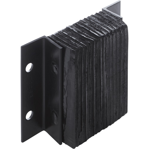 Butoirs de quai lamell&eacute;s, Horizontal, Caoutchouc, 12" la x 4" p x 10" h Meunier Outillage Industriel