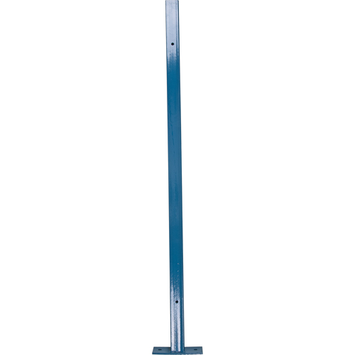 Poteau universel, 4,125' h x 2" la, Bleu Meunier Outillage Industriel