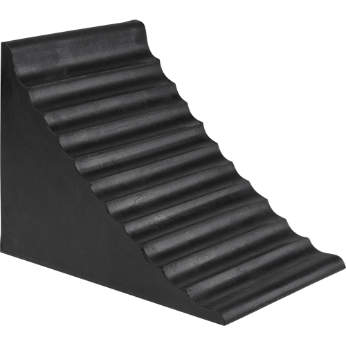 Wheel Chock, 9-7/8" x 7-1/8" x 7-1/2", Black Meunier Outillage Industriel