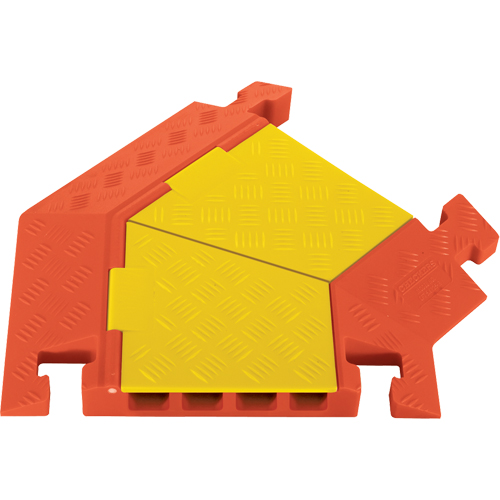 Linebacker&reg; 5-Channel Heavy Duty Cable Protector - Right Turn Meunier Outillage Industriel