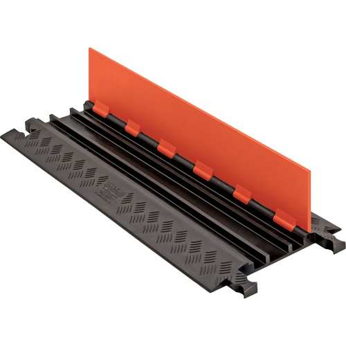 Protecteur de c&acirc;ble &agrave; profil bas Guard Dog, 3 canaux, 36" lo x 13,8" la x 1,25" h Meunier Outillage Industriel
