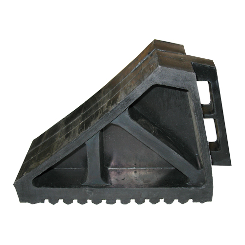 Wheel Chock, 10-5/8" x 7" x 4-1/2", Black Meunier Outillage Industriel