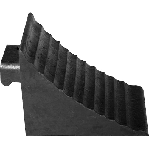 Wheel Chock, 9-3/4" x 7-1/4" x 7-3/4", Black Meunier Outillage Industriel