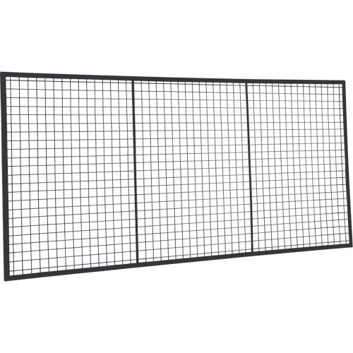 Panneau de cloison en treillis m&eacute;tallique, 4' h x 8' la Meunier Outillage Industriel