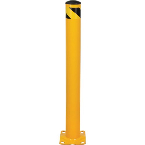 Butoir, Acier, 42" h x 4-1/2" la, Jaune Meunier Outillage Industriel