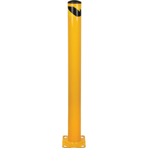 Butoir, Acier, 48" h x 4-1/2" la, Jaune Meunier Outillage Industriel