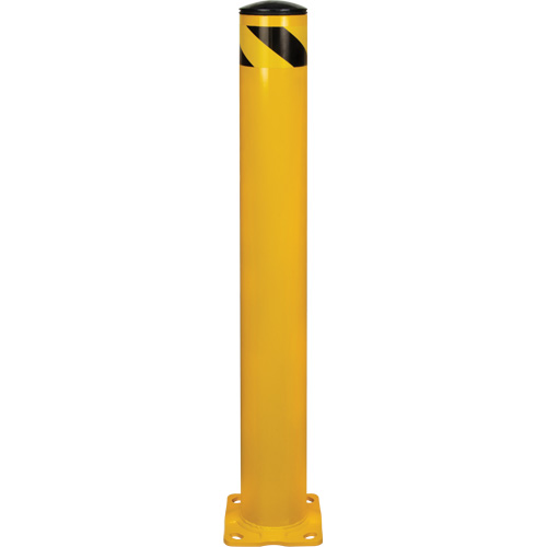 Butoir de s&eacute;curit&eacute;, Acier, 42" h x 5-1/2" la, Jaune Meunier Outillage Industriel