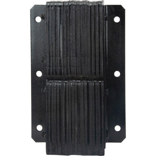 Butoirs de quai lamell&eacute;s, Vertical, Caoutchouc, 11" la x 4" p x 20" h Meunier Outillage Industriel