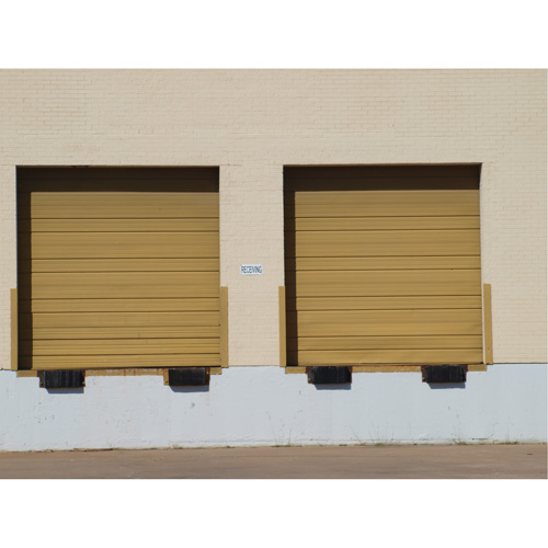 Laminated Dock Bumpers, Horizontal, Rubber, 18" W x 4" D x 12" H Meunier Outillage Industriel