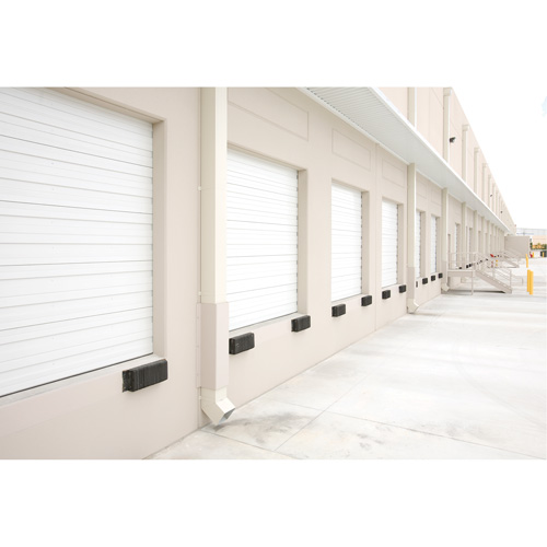 Laminated Dock Bumpers, Horizontal, Rubber, 18" W x 4" D x 12" H Meunier Outillage Industriel