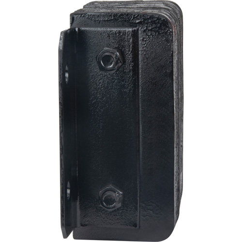 Butoirs de quai lamell&eacute;s, Horizontal, Caoutchouc, 12" la x 4" p x 10" h Meunier Outillage Industriel