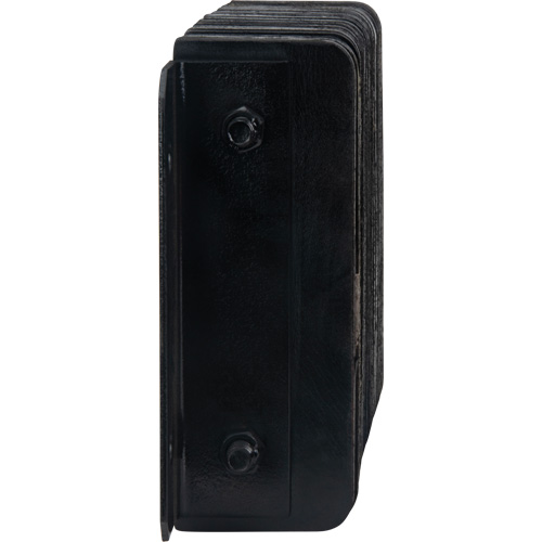 Laminated Dock Bumpers, Horizontal, Rubber, 18" W x 4" D x 12" H Meunier Outillage Industriel
