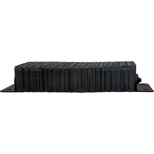 Laminated Dock Bumpers, Horizontal, Rubber, 24" W x 4" D x 12" H Meunier Outillage Industriel