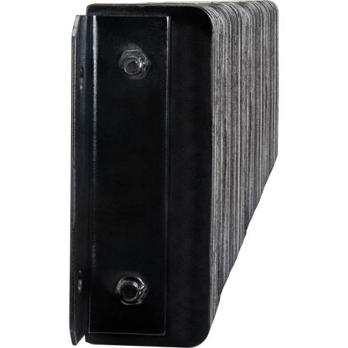Laminated Dock Bumpers, Horizontal, Rubber, 36" W x 4" D x 12" H Meunier Outillage Industriel